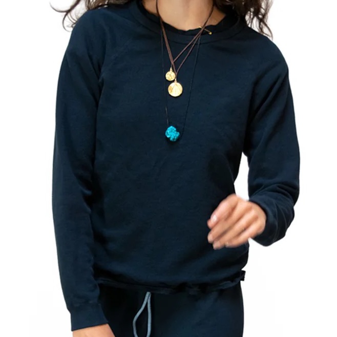 Freecity Superfluff Lux Raglan Deepspace